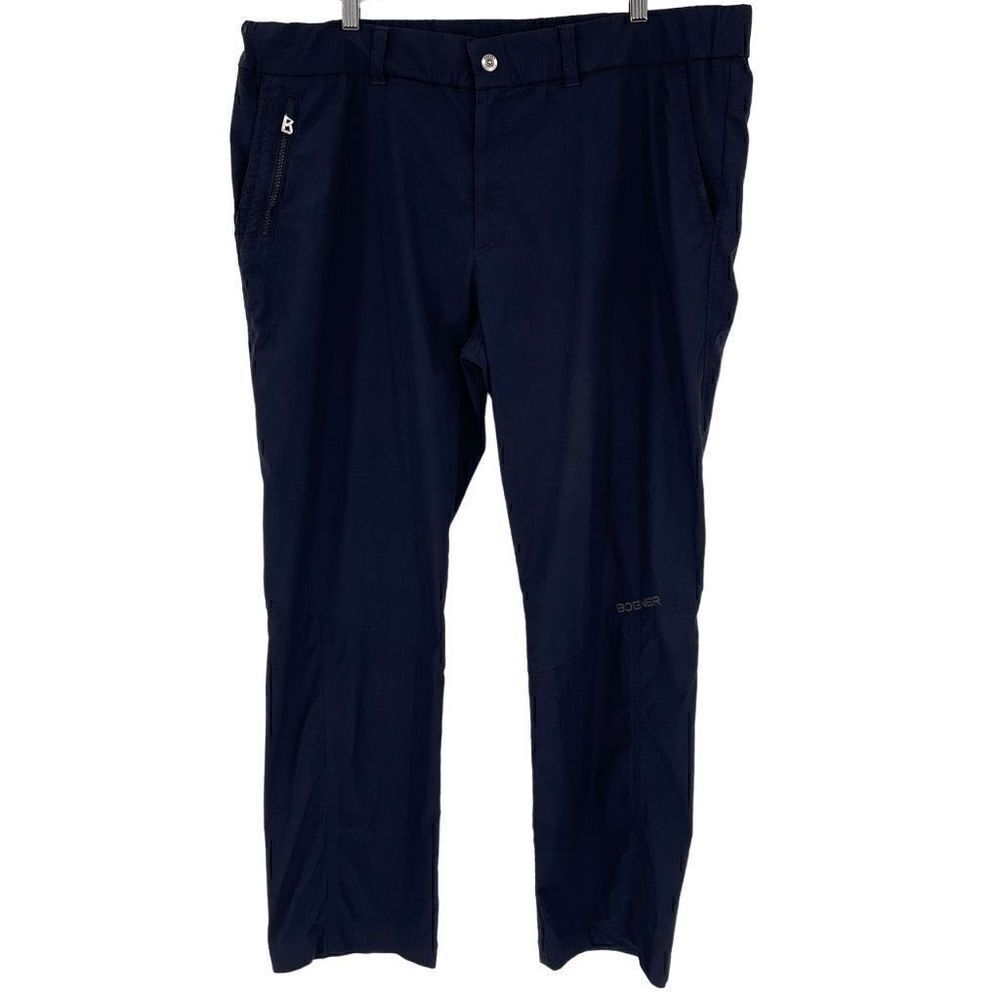 Bogner Performance Casual Pants Gorpcore Hiking Outdoor Navy Blue Men US 42‎